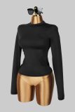 Long Sleeve Solid Color T Shirt GXIY-K26L2944
