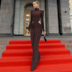 Long Sleeve Hollow Out Ruched Maxi Dress BLG-D5920052A