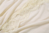 Lace Edge Patchwork Cake Dress XEF-K6D16454A