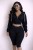 Solid Color Long Sleeve Hooded Seventh Pants 2 Piece Set MEM-88724