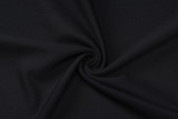 Long Sleeve Solid Color Split Top BLG-D4817294A