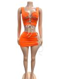 Sexy Sleeveless Bandage Dress GFCF-1507
