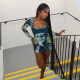 Long Sleeve U Neck Mini Dress GJYO-JD305663