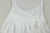Solid Color Backless Mini Dress GJYO-JD305931