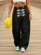 Plus Size Loose Wide Leg Jeans GYLN-0196