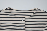 Stripe Long Sleeve Top BLG-T6722158A