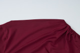 Long Sleeve Solid Color Maxi Dress BLG-D5619464K