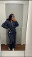 Long Sleeve Zipper Top Two Piece Pants Set TK-6357