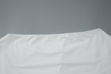 Long Sleeve Solid Color Split Maxi Dress LJSF-D6922436H