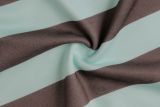Stripe Contrast Color Hooded Sweatshirt YWXS-K26L3030