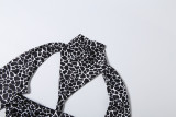 Leopard Printed Hollow Out Jumpsuit GZJQ-K6Q18818A