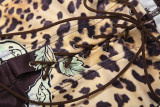 Leopard Printed Drawstring Pants GZJQ-K6P18191A