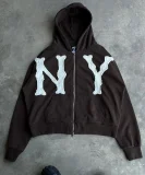 VIP1 Embroidered Loose Couple Hoodie Jacket GWHT-A2024626