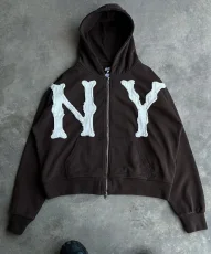VIP1 Embroidered Loose Couple Hoodie Jacket GWHT-A2024626