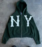 VIP1 Embroidered Loose Couple Hoodie Jacket GWHT-A2024626
