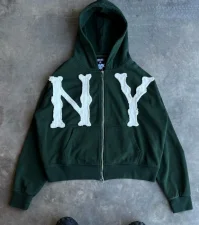 VIP1 Embroidered Loose Couple Hoodie Jacket GWHT-A2024626