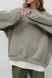 Solid Color Long Sleeve Sweatshirt GWHT-1946