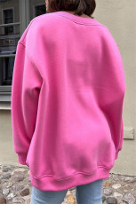 Solid Color Long Sleeve Sweatshirt GWHT-1946