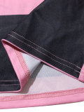 Long Sleeve Stripe Color Block Two Piece Pants Set HNIF-MC046
