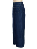 Fashion High Waist Casual Loose Jeans SH-391706