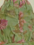 Plus Size Halterneck Sleeveless Maxi Dress GHMF-30592