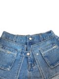 Fashion Washed Wide Leg Jeans SH-391650