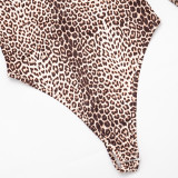 Leopard Printed Backless Bodysuit GDSF-Q26BS225
