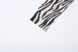Long Sleeve Printed Slim Jumpsuit XEF-K6Q19503A