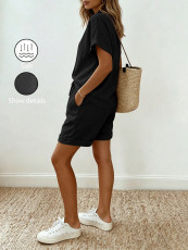 Casual Short Sleeve Shrot 2 Piece Set GSRX-993