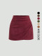 Fashion Solid Color Mini Skirt GSRX-1008