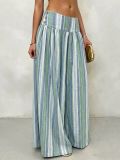 Bohemian Striped Printed Wide Leg Pants GMYS-WL260722