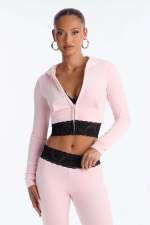 Long Sleeve Hooded Top Two Piece Pants Set YD-8867