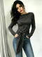Stripe Long Sleeve T Shirt GMYS-WL260711