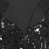 Sexy Sequin Off Shoulder Evening Dress BY-7862