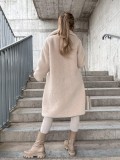 Long Sleeve Lapel Plush Coat GMYS-LWZ0506