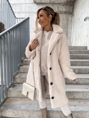 Long Sleeve Lapel Plush Coat GMYS-LWZ0506