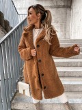 Long Sleeve Lapel Plush Coat GMYS-LWZ0506