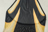 Halterneck Printed Sleeveless Tops GJYO-JT0128986