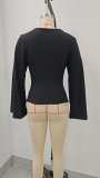 Long Sleeve Solid Color T Shirt GMYS-WL8510