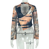 Long Sleeve Printed T Shirt GJYO-JT0128988