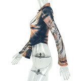 Long Sleeve Printed T Shirt GJYO-JT0128988