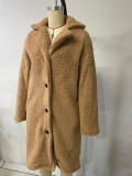 Long Sleeve Lapel Plush Coat GMYS-LWZ0506