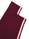 Contrast Color Sling Three Piece Pants Set HNIF-TY047