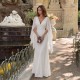 Solid Color Mesh Maxi Dress LJSF-D6922458H