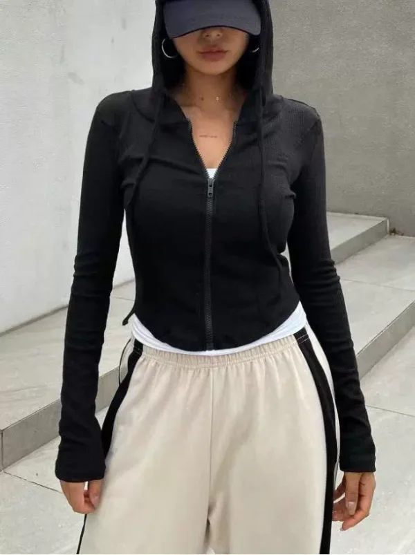Long Sleeve Knits Sport Hooded Sweatshirt GMYS-LWZ8300
