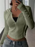 Long Sleeve Knits Sport Hooded Sweatshirt GMYS-LWZ8300