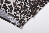 Leopard Printed Long Skirt GYME-K6J18015A