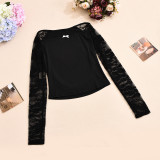 Lace Long Sleeve Top GNZD-51593TBD
