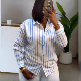 Stripe Long Sleeve Shirt GCNE-73826