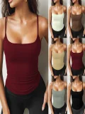 Solid Color Sling Tank Top GMYS-LWZ8069